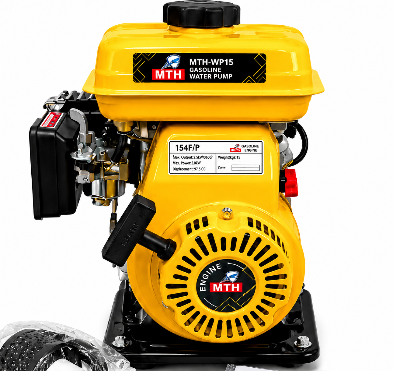 MTH WP15 – 1.5 Inch Petrol Water Pump (Compact & High-Performance Water Pump Set)
