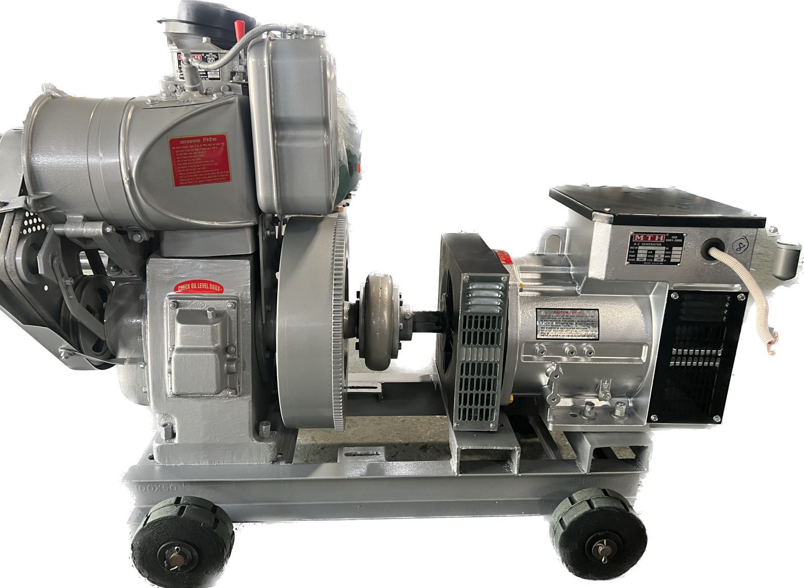 25 KVA 1/3 Ph Air Cooled Double Cylinder Blower Type Genset
